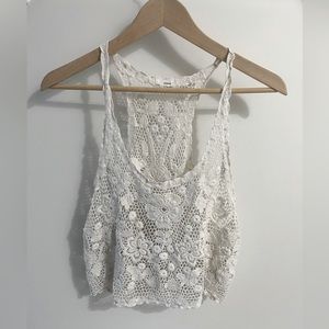 Garage Women’s Crochet Festival Top